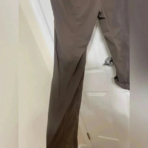 Patagonia Solimar Womens 6 Roll Up Stretch Camping Hiking Pants Beige Khaki SZ S - Picture 12 of 14